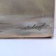 Oil on canvas Bouquet of roses signed Robert