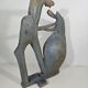 Ceramic sculpture by Colette Coussy, France, 1980