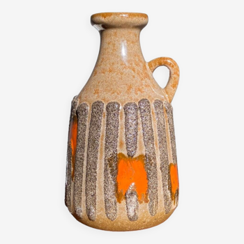 Terracotta ceramic vase