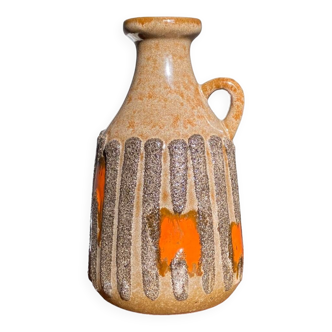 Terracotta ceramic vase