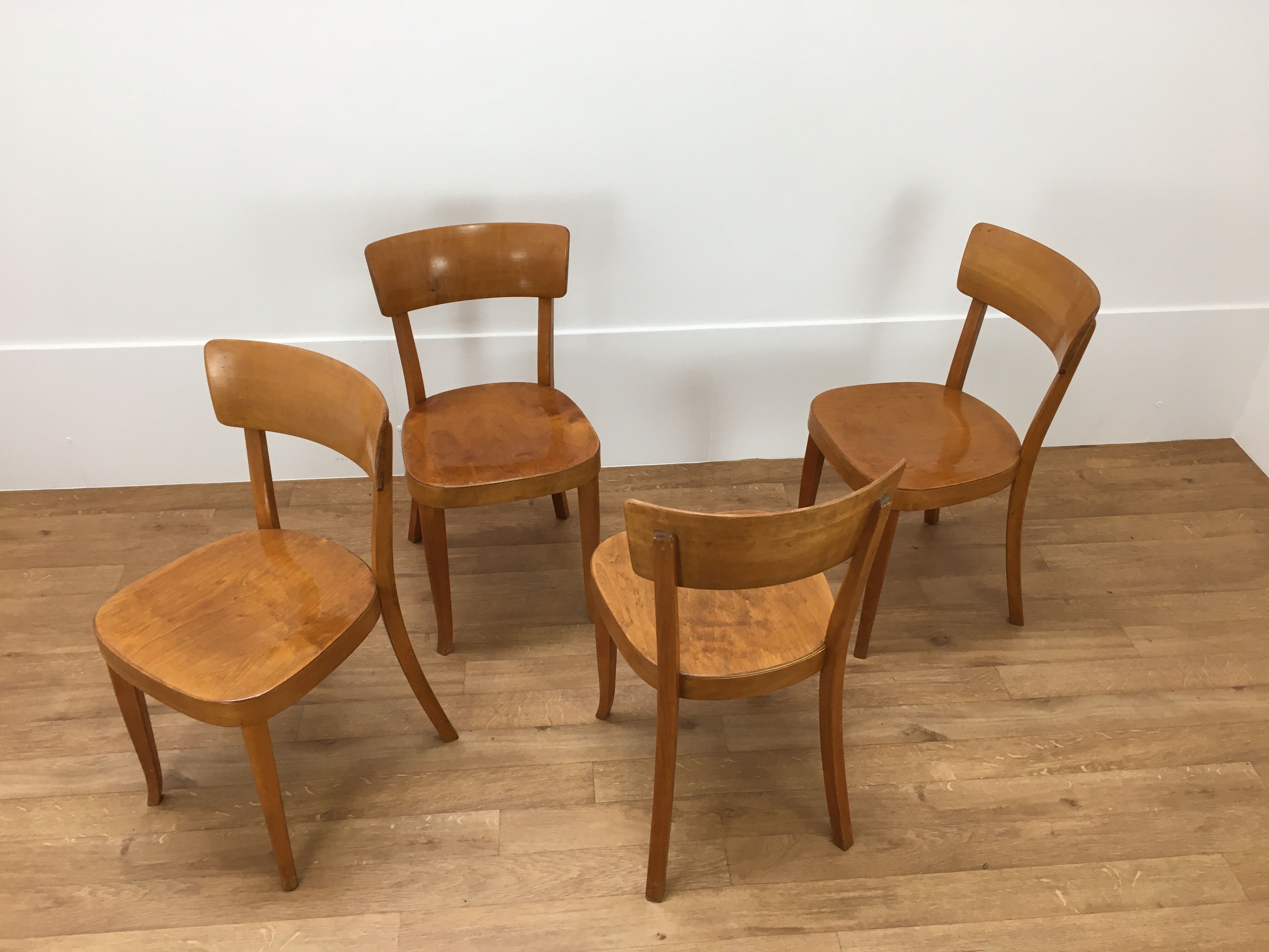 Set de 4 chaises Horgen Glarus Classic 1-380 style bistrot