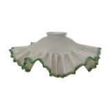 Corrugated glass suspension