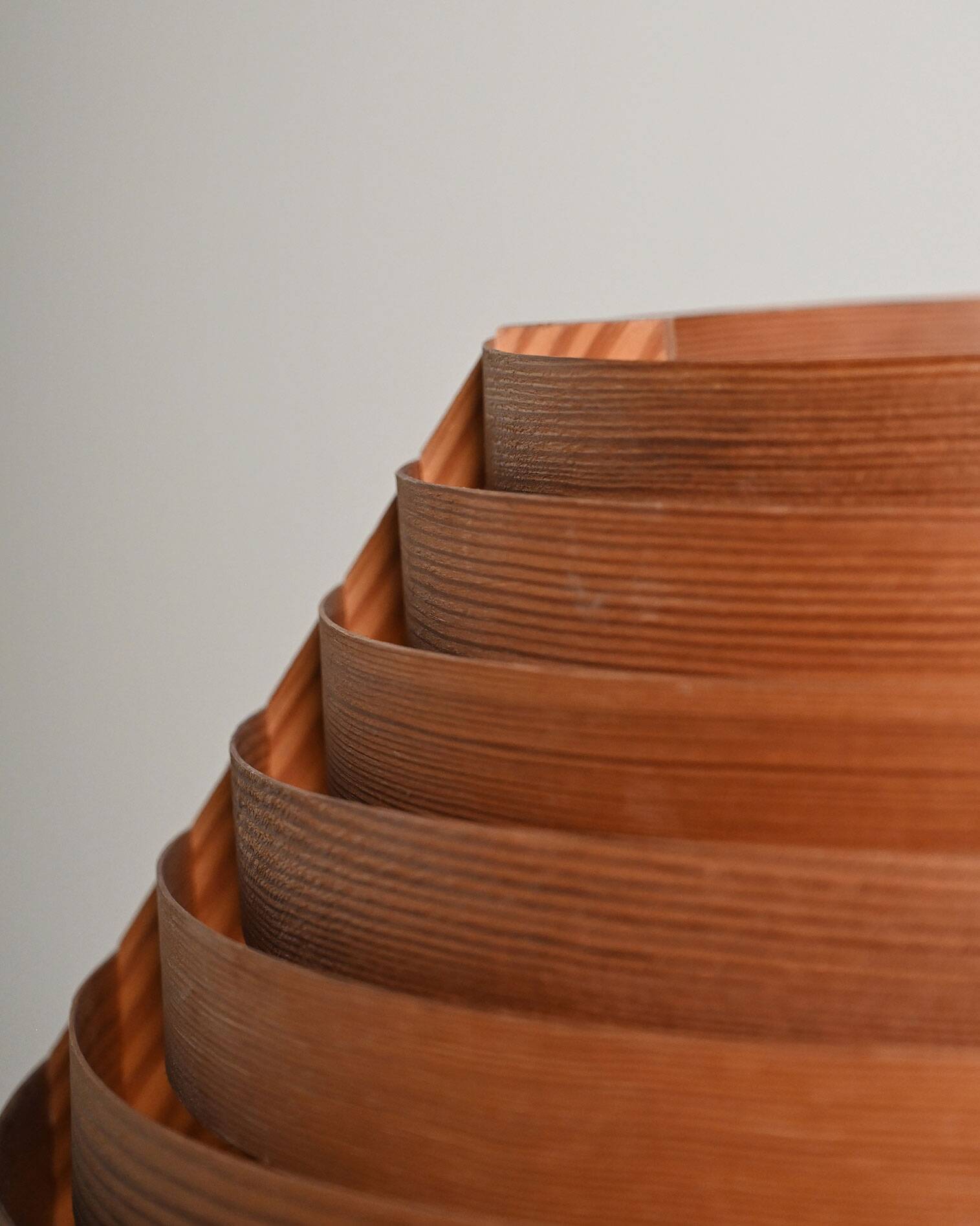 Pendant lamp in Swedish pine from Scandinavian production, 1960s