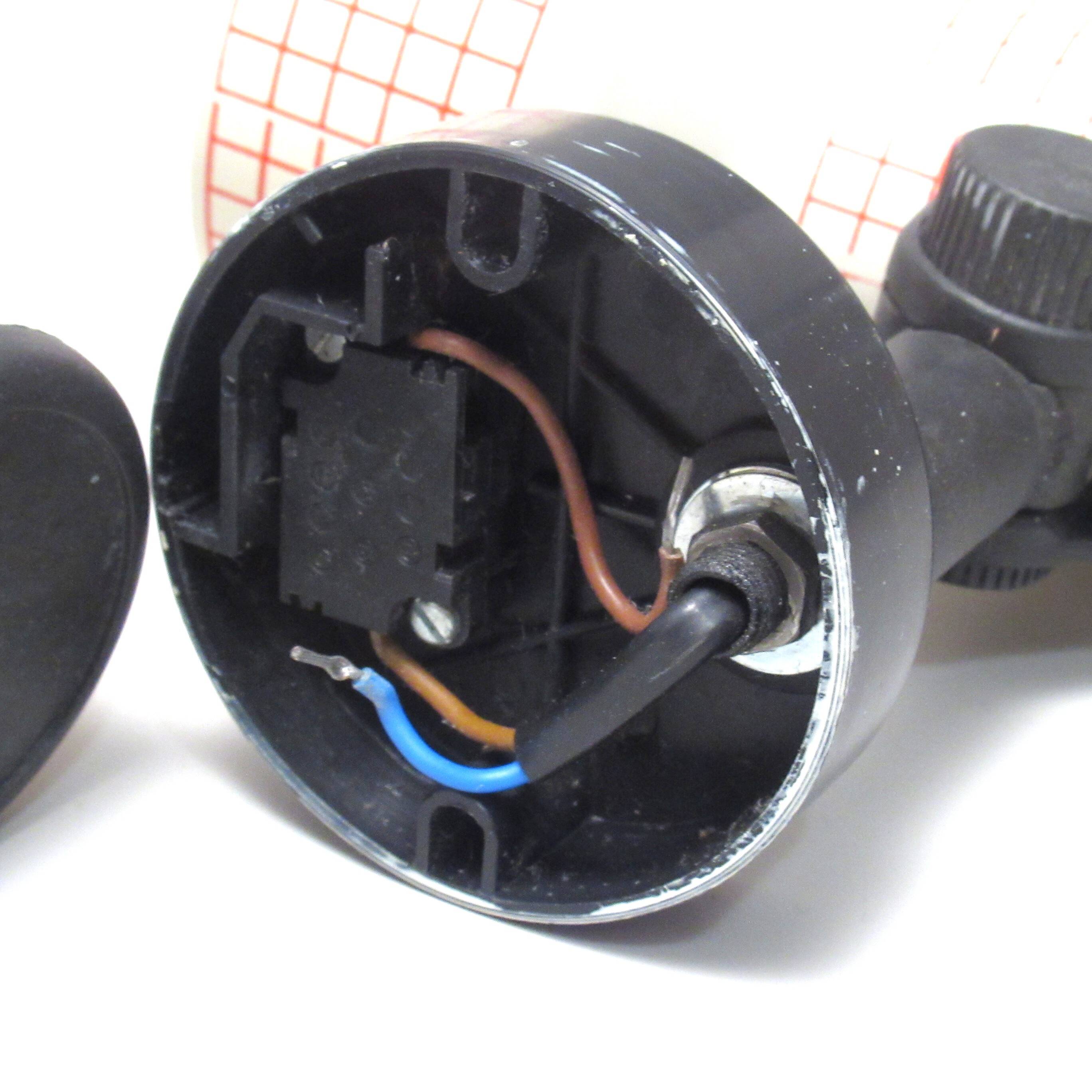 Pair of grid spotlights from the 80s