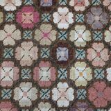 Tapis ningxia chinois fait main antique