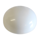 Plafonnier ou applique en verre opalin 20 cm, années 60-70