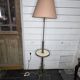 Napoleon III floor lamp in bronze and brass
