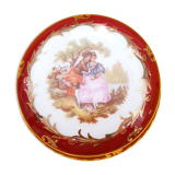 Rdv galant: small vintage Fragonard porcelain box