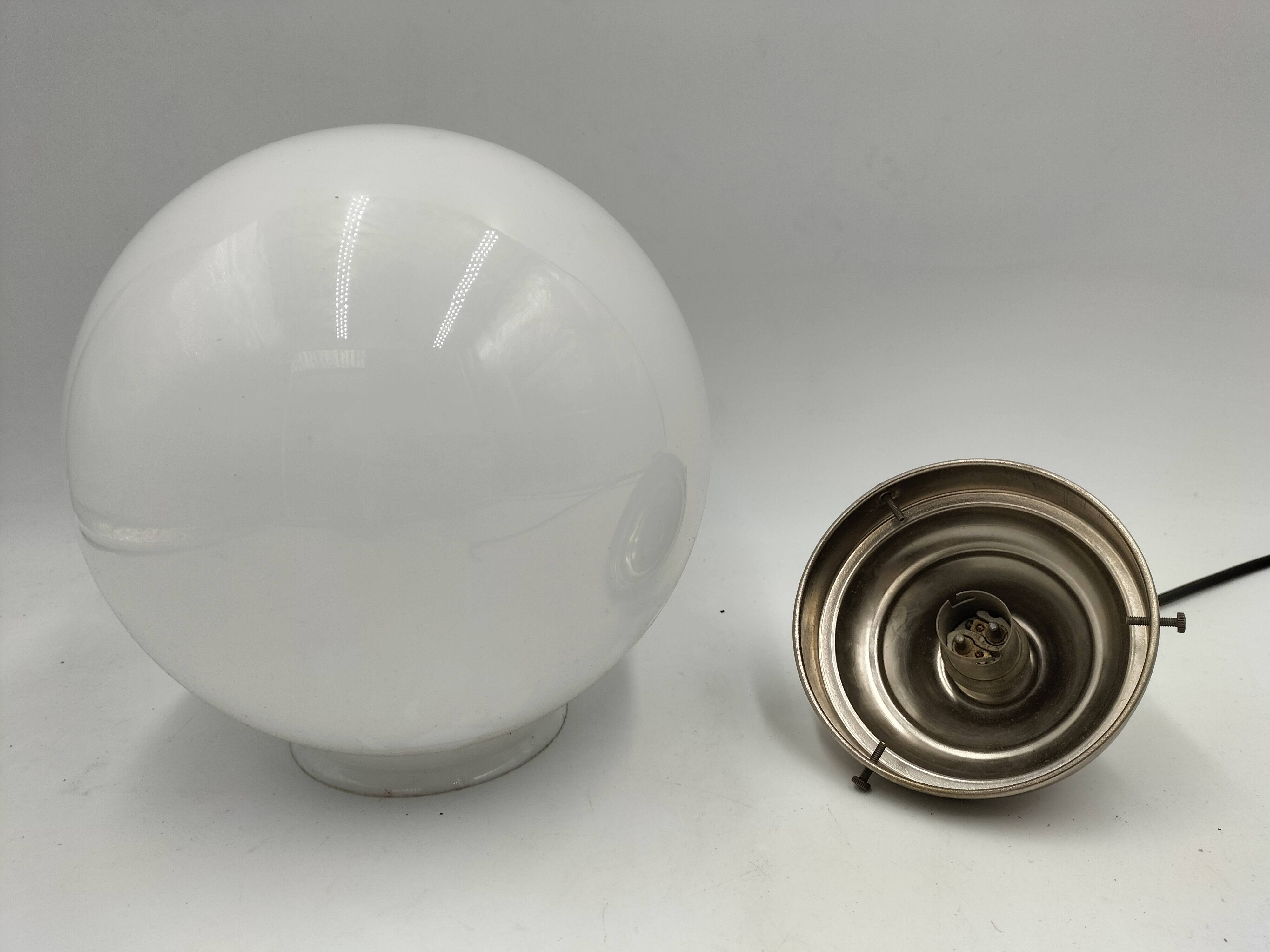 Opaline pendant lights