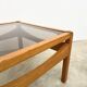 "Reverso" Coffee Table Structure – New Bronze Glass