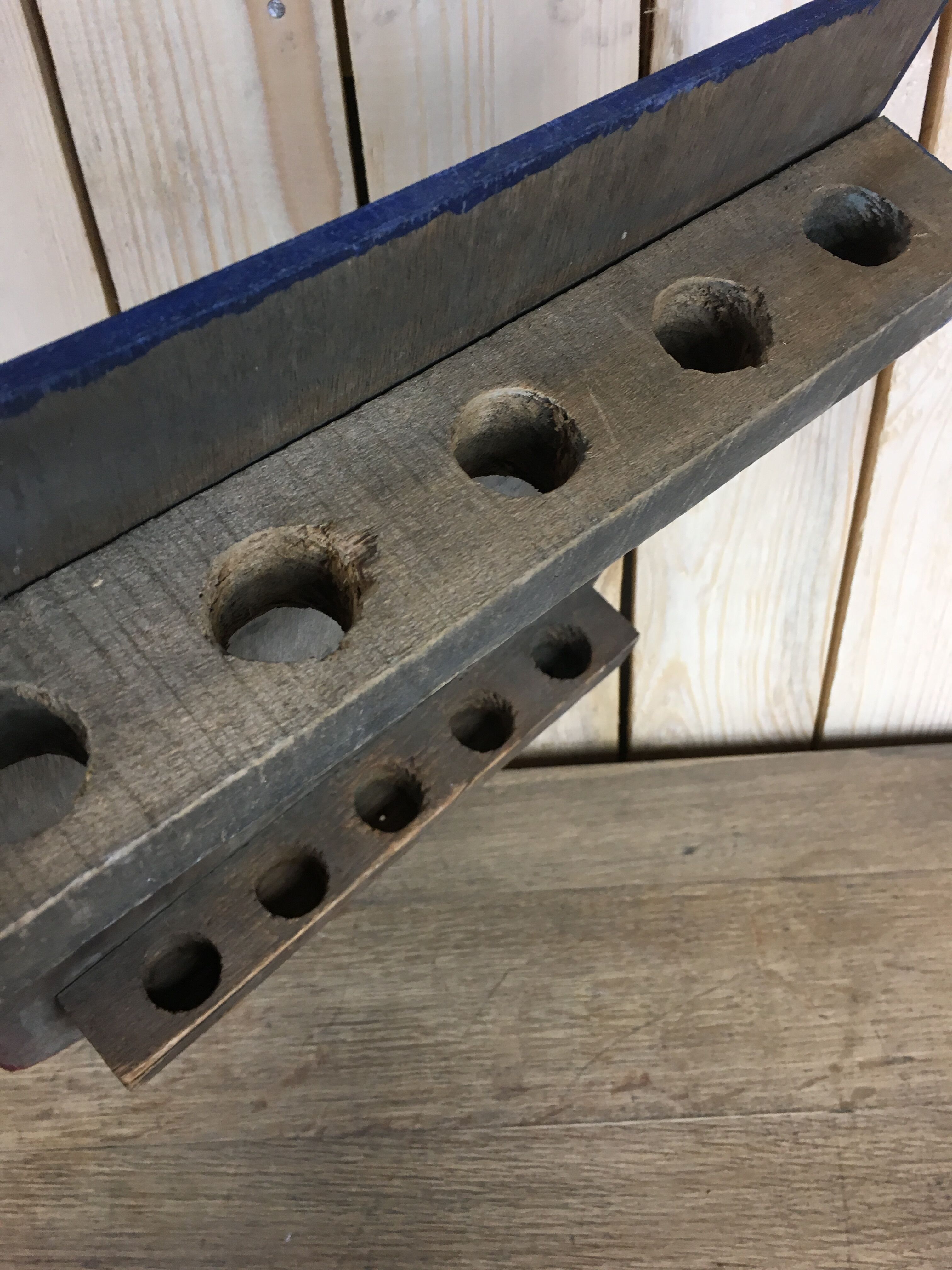 Old flag door French Republic