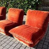 Airborne 70s sofa and heaters