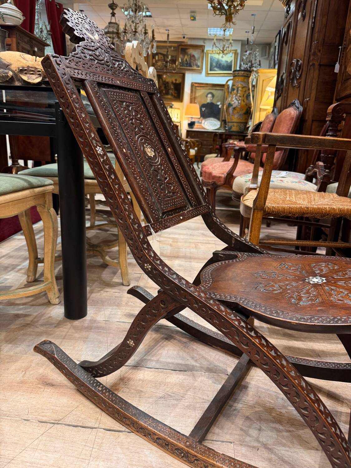 Orient rocking chair