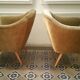 Danish Chair organic years 50/60 bronze