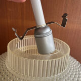 Vintage plastic lamp, space age, op art, 1960s / 1970s