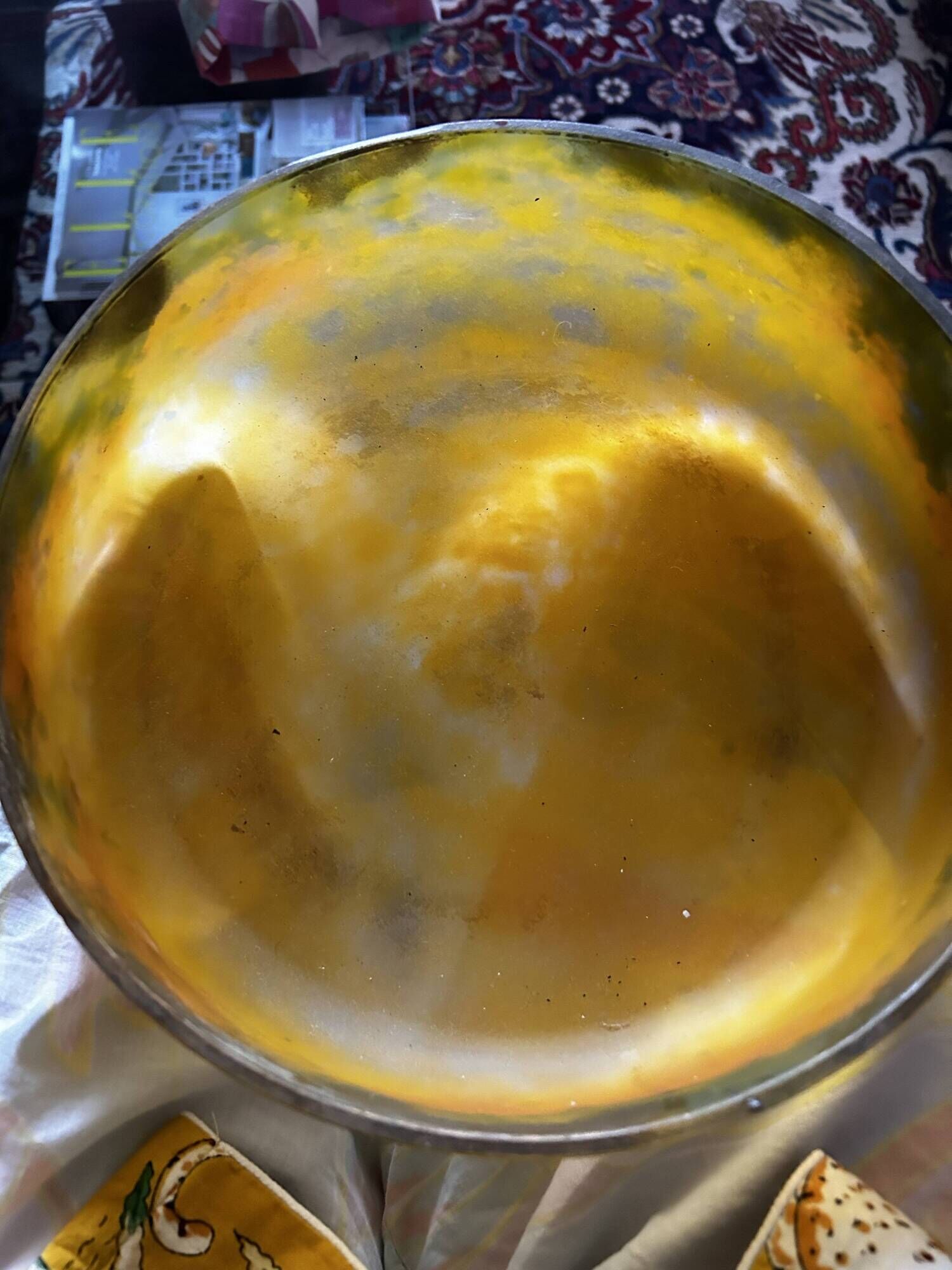 Muller glass paste cup