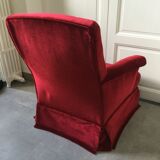 Fauteuil crapaud grand confort Napoléon III