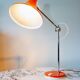 Lampe trompette articulée 1970