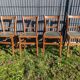 Set of 4 vintage bistro chairs