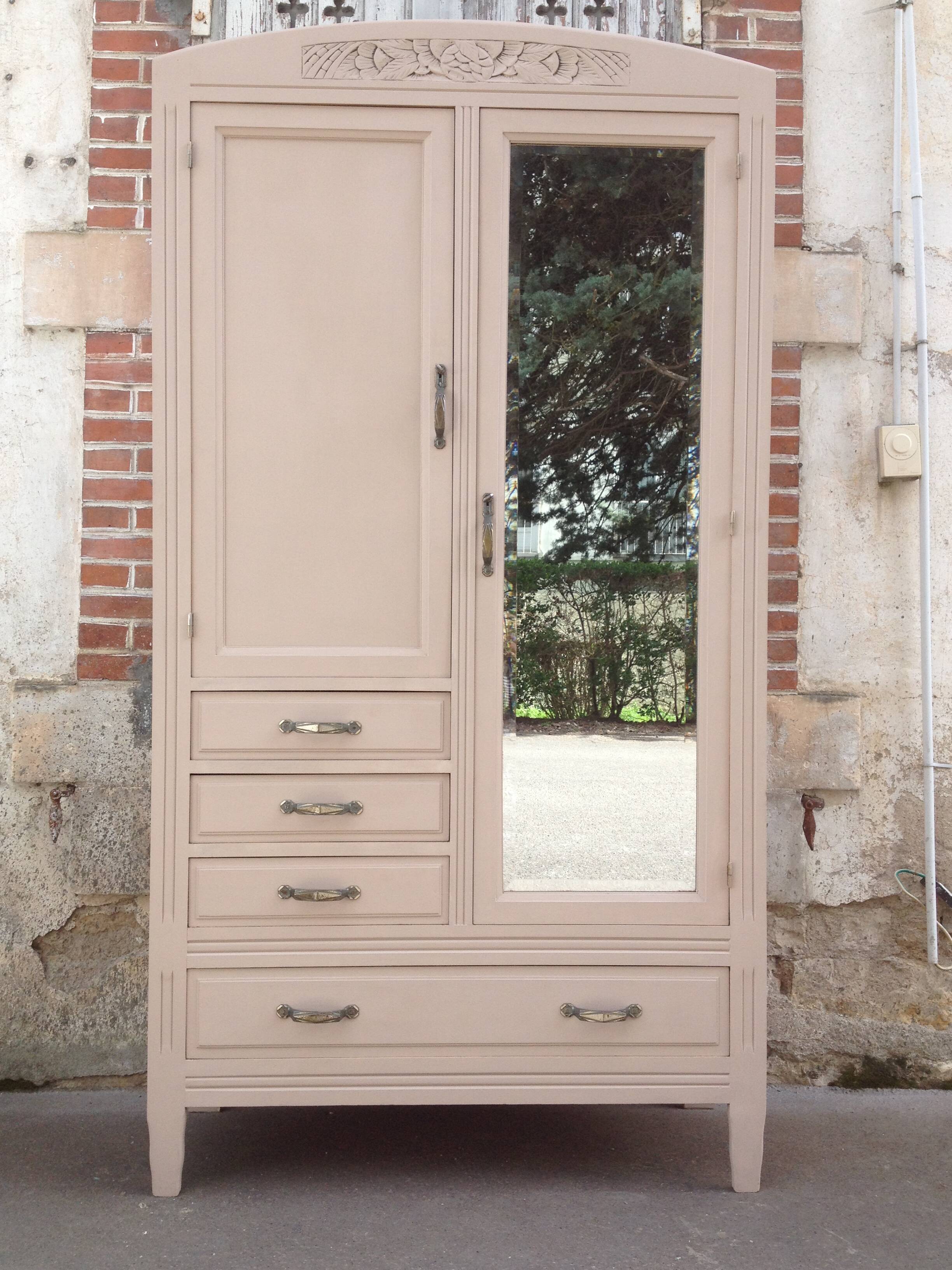 Parisian Art Deco wardrobe