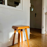 Elm stools by Pierre Chapo