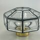 60s 70s lamp light ceiling lamp Limburg glass space age design 60s 70s
