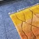 Large Moroccan Berber rug 300 × 200 cm – ochre yellow, geometric pattern