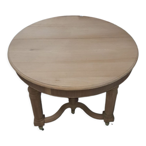Table ovale avec allonges