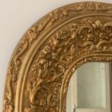Mirror fireplace trumeau Louis philippe gilded