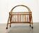 Mid-century bamboo magazine rack, 1960s