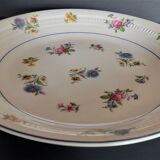 Round serving dish porcelain Limoges Michelaud Lucien 1908