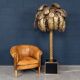 Lampadaire en palmier francaise du xxe siecle, christian techoueyres pour maison jansen
