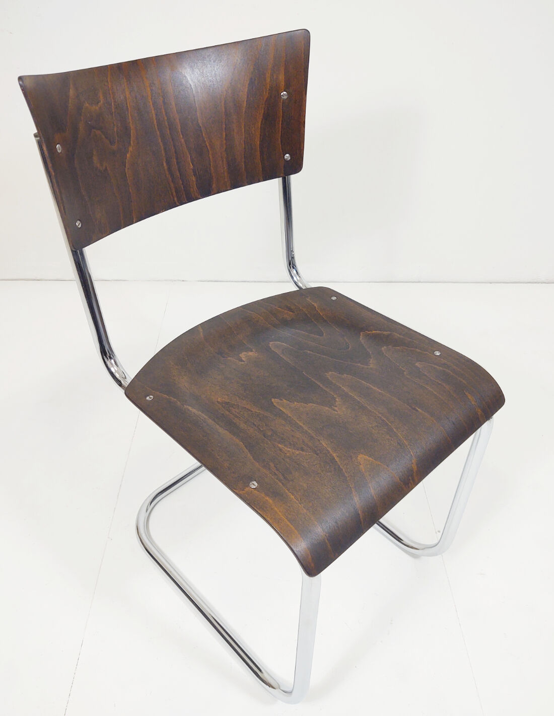 Tubular steel cantilever chair by Mart Stam