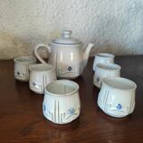 Vintage ceramic coffee set coffee maker with 6 cups