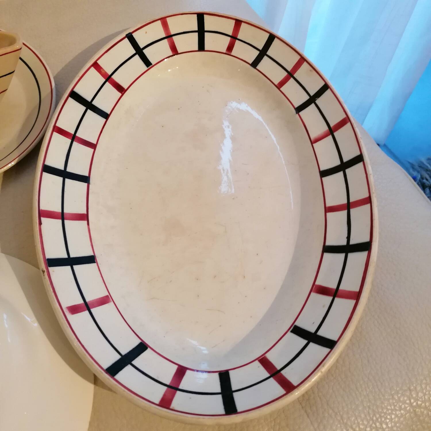 Old Basque tableware Saint Amand