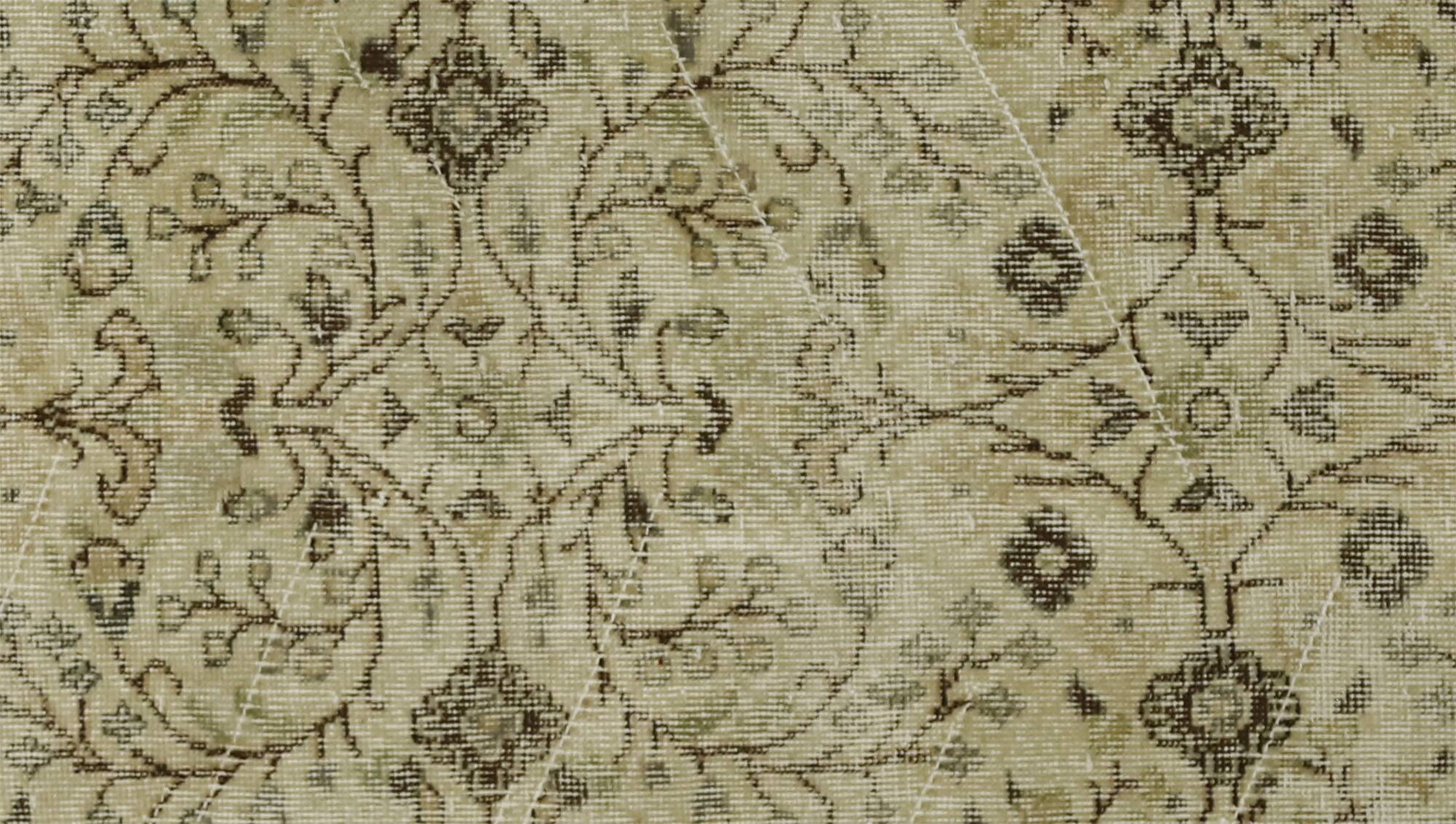 Turkish Anatolian Handmade Vintage Area Rug 216 cm x 116 cm