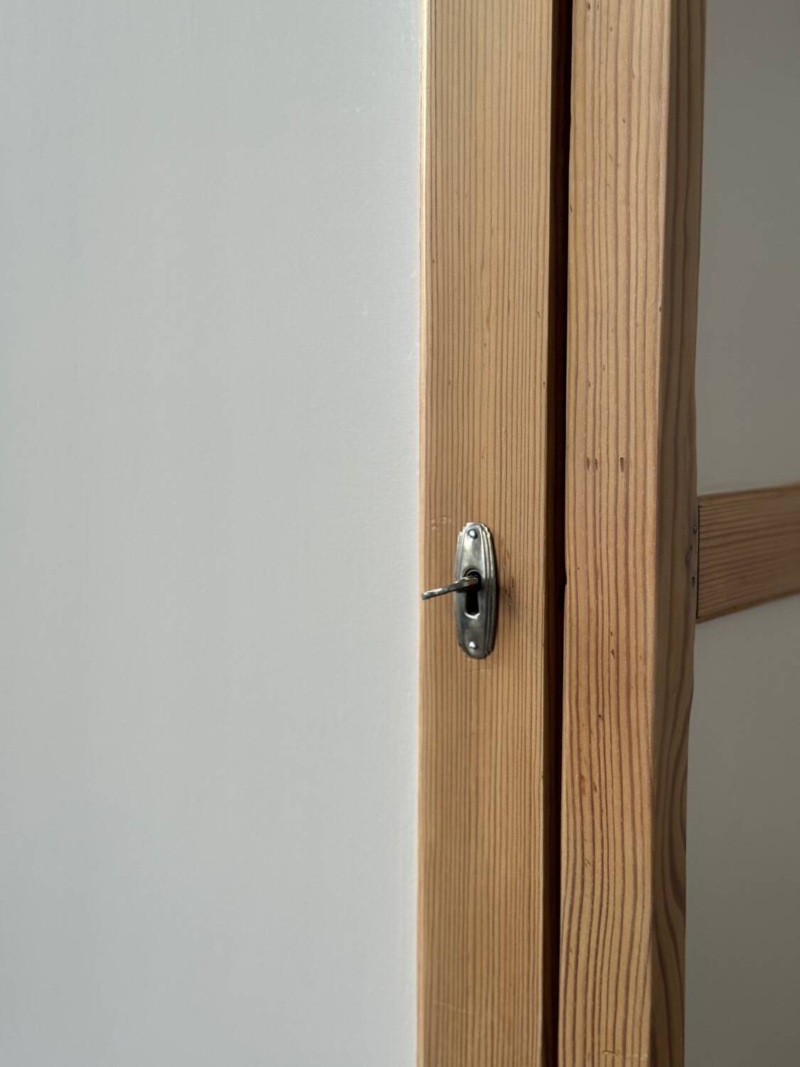 Wardrobe with a door