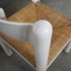 Set of four beechwood chairs, Italian design, 1980s, made in Italy