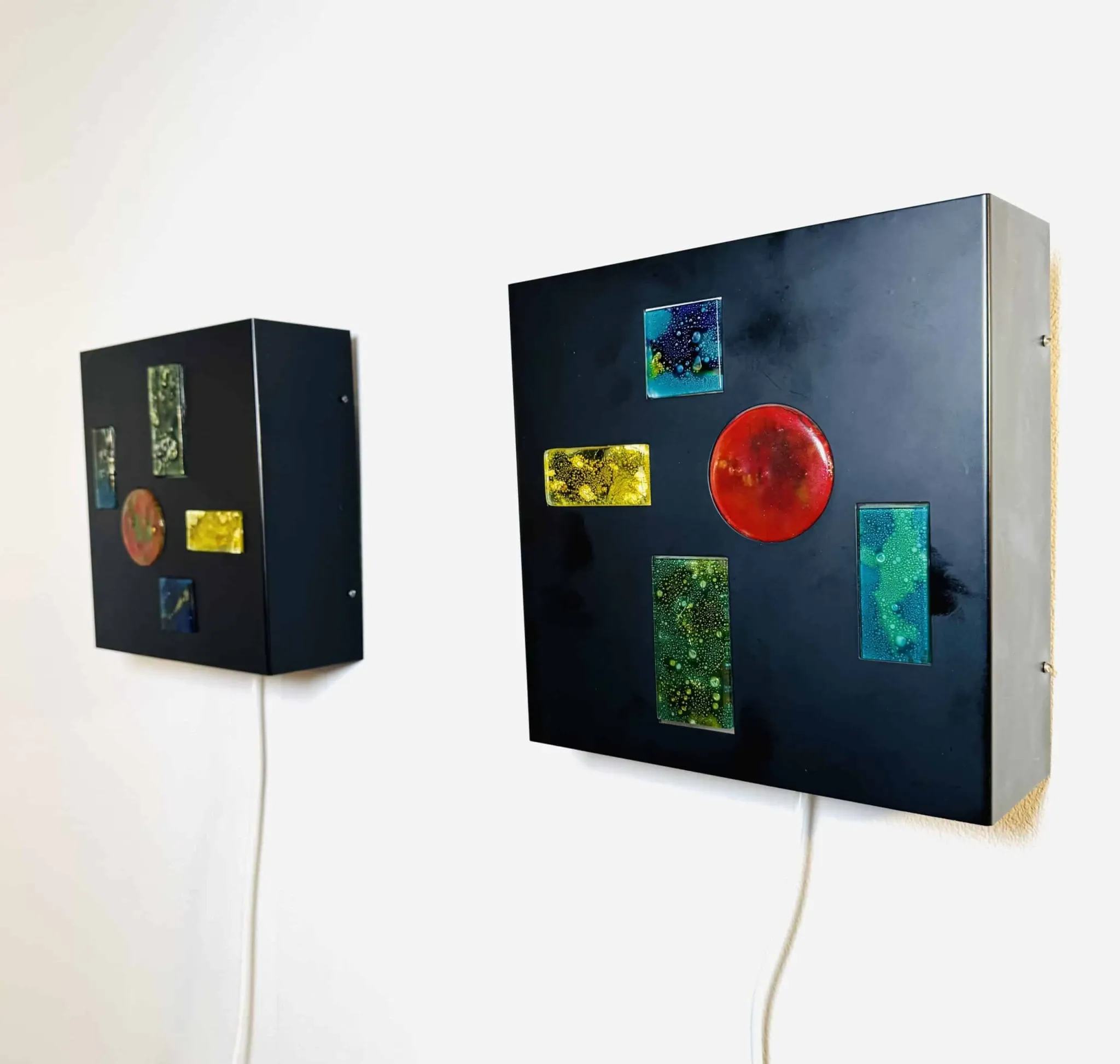 C-1672 'Alchemie' Lamps By Raak Amsterdam, The Netherlands, 1960S