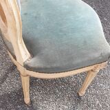 Louis xvi medallion chair