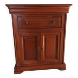 Louis Philippe style cherry wood TV cabinet