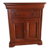 Louis Philippe style cherry wood TV cabinet