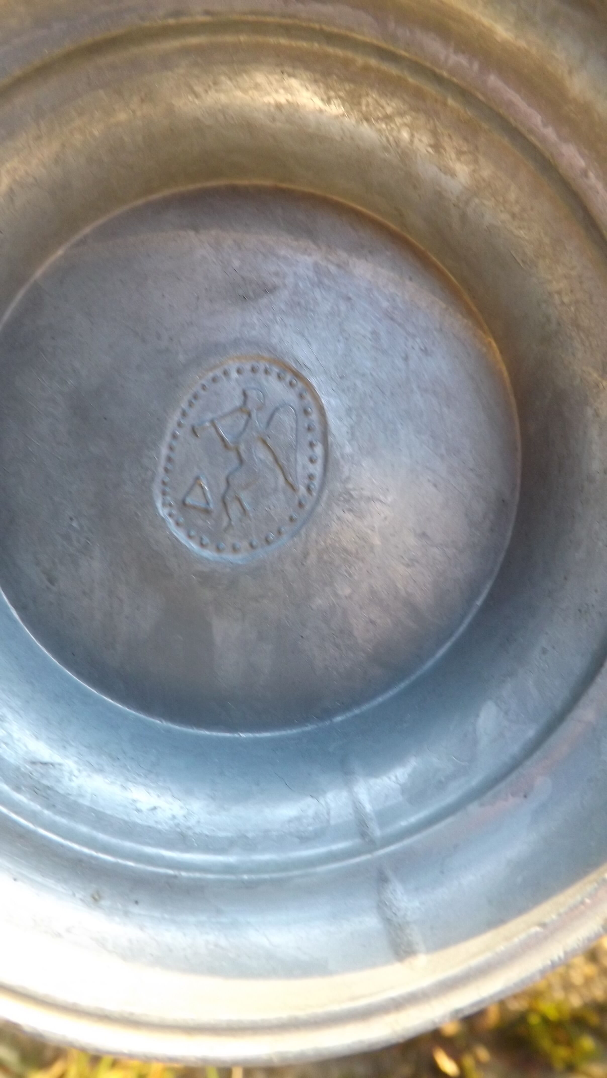 Lot of 4 tin pitchers