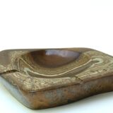 Carved stone ashtray, 70s