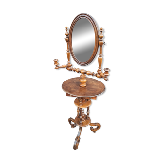 Coiffeuse ancienne meuble de barbier ancien  vintage