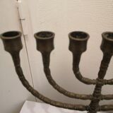 Hebreu worship candlestick menorah hanukkia 7 branches