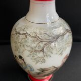 Fiorentina opaline vase for Stelvia