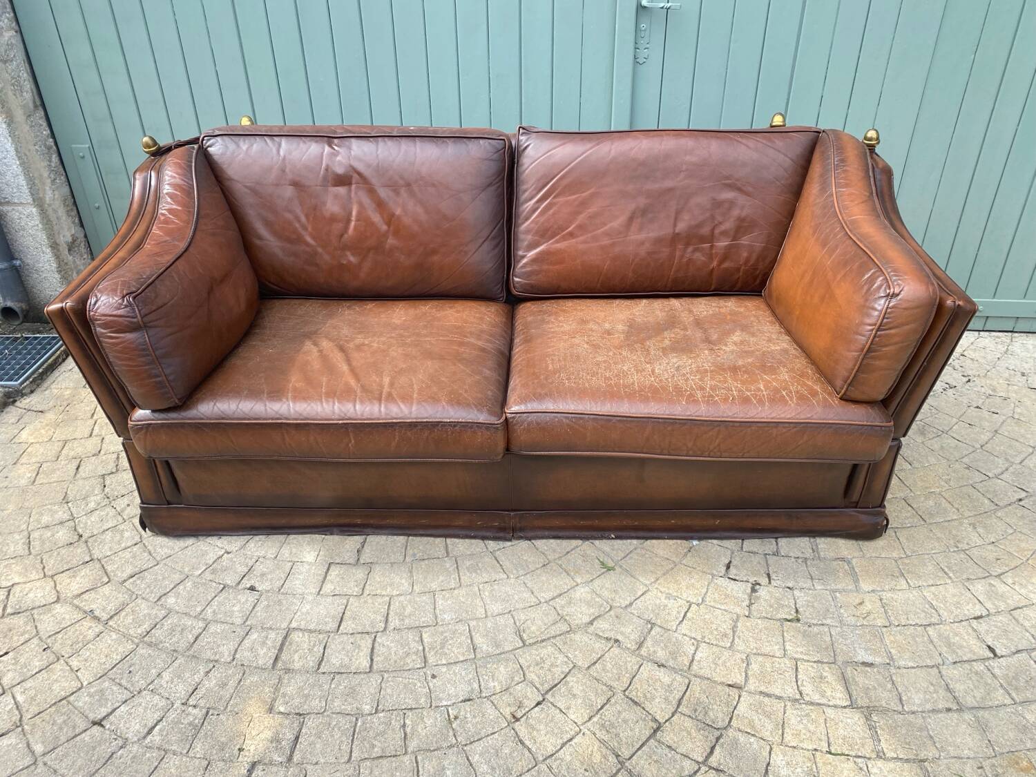 Muylaert leather sofa