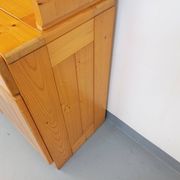 Charlotte Perriand Les Arcs vintage pine storage unit from the 60s 70s