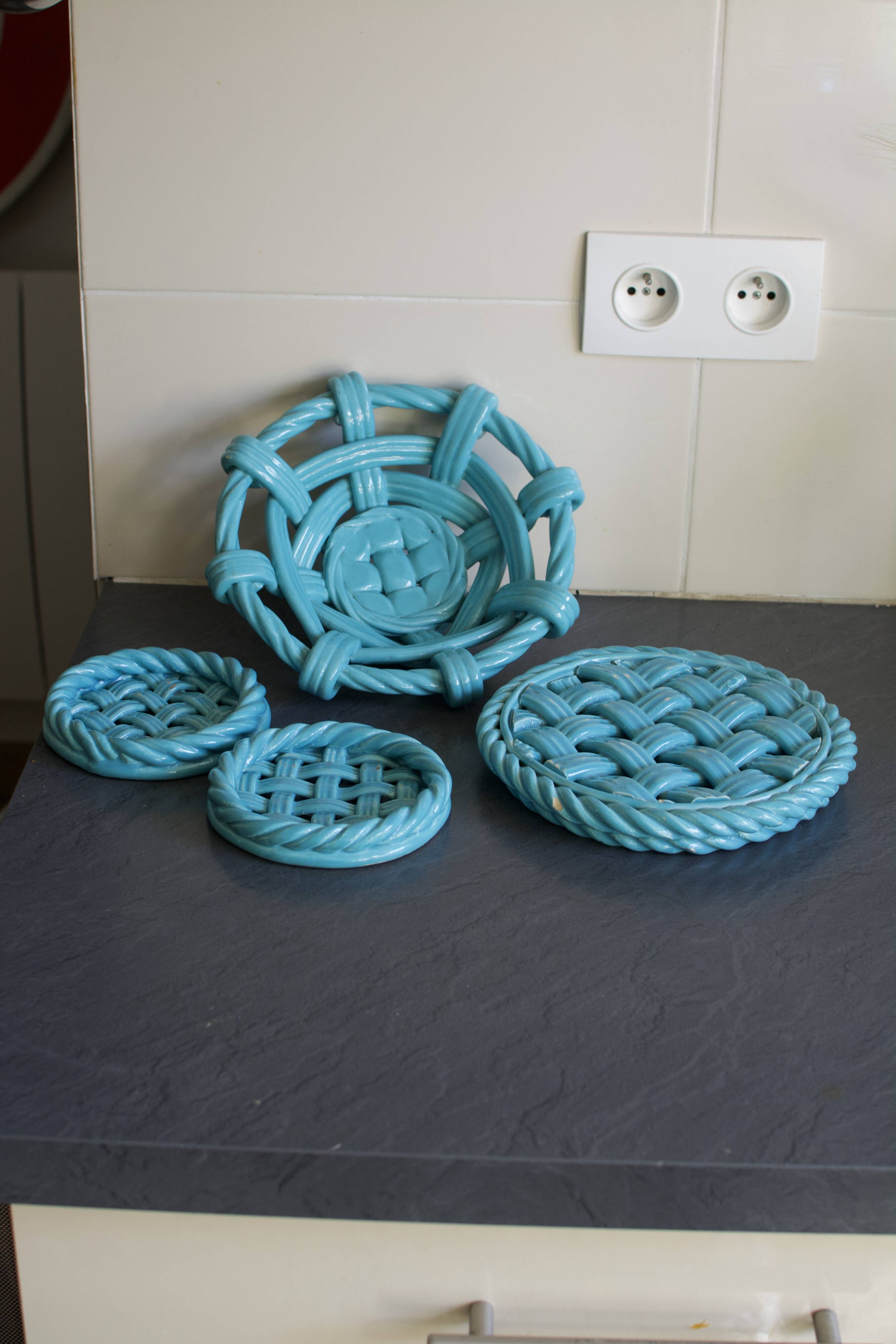 Art Deco ceramic dinner service